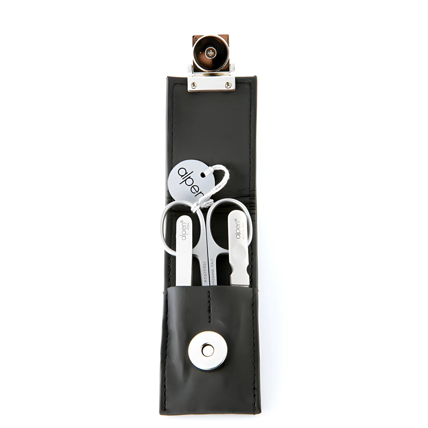 Alpen Set Astuccio Manicure 4 utensili inox Art.AP6820R