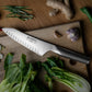 Coltello cucina Chef's orientale alveolato cm.18 Global G-83