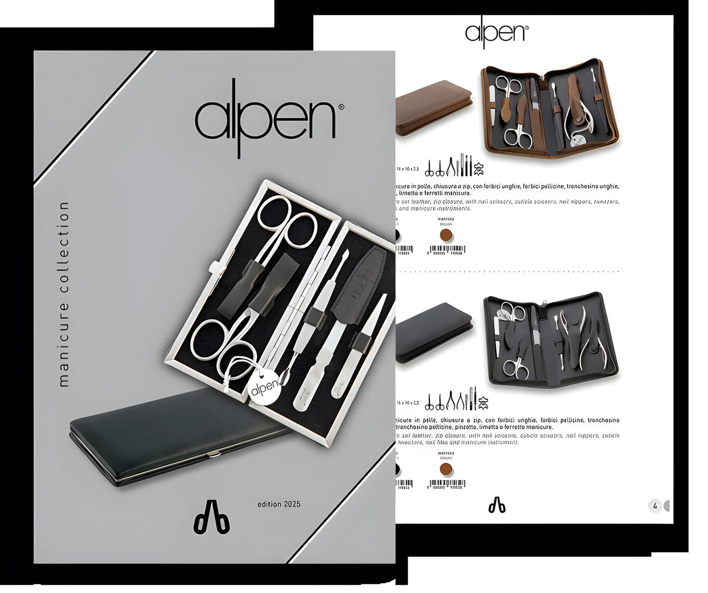 Alpen forbice manicure pellicine/cuticole curva rana 3½" 5030.35