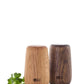AdHoc set di pepiera e saliera Yoko in legno di rovere chiaro e scuro cm Ø4,6x7,75