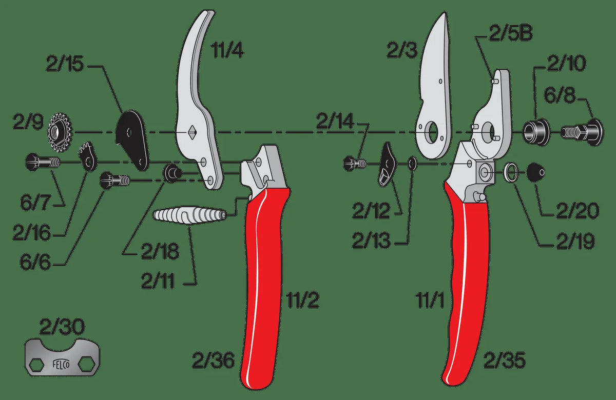 Felco lama ricambio seghetto 604/3