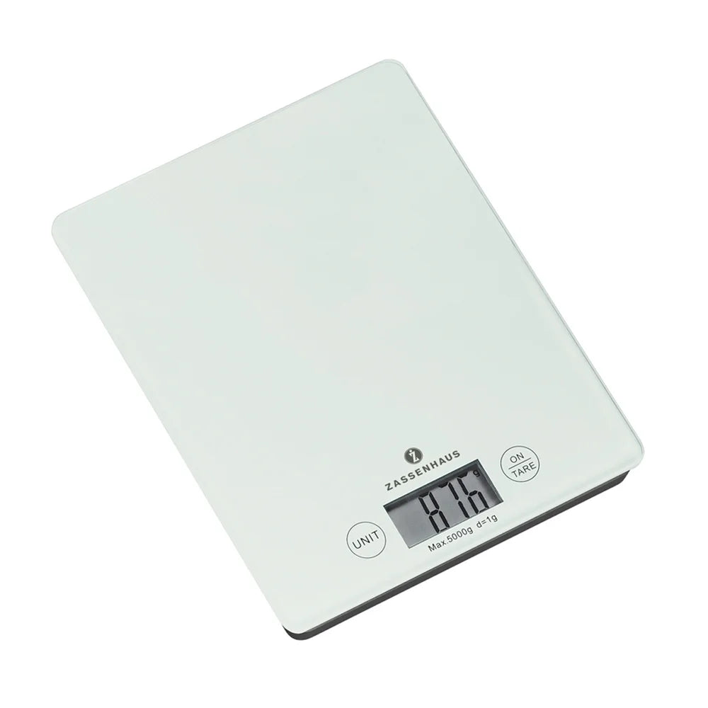 Zassenhaus Bilancia green da cucina digitale e ricaricabile USB 1g/5kg