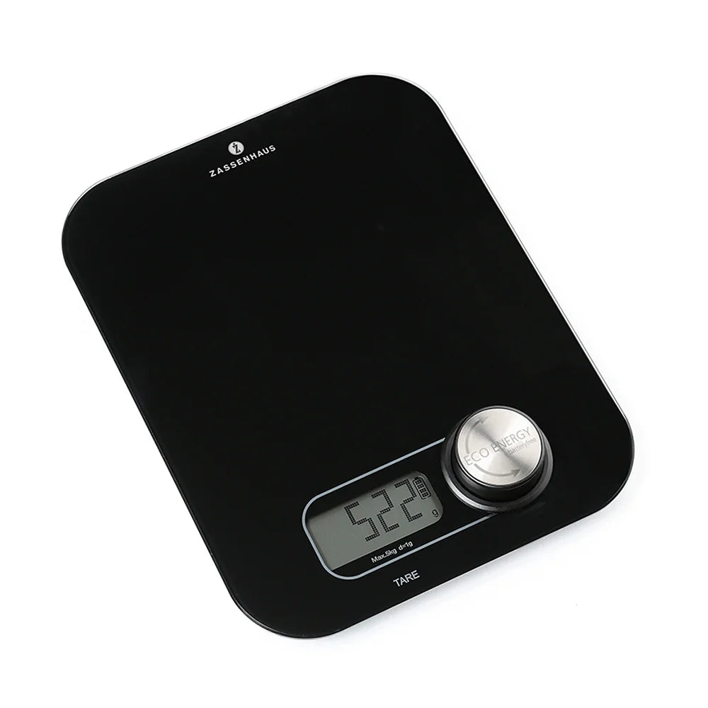 Zassenhaus Bilancia green da cucina digitale e ricaricabile USB 1g/5kg