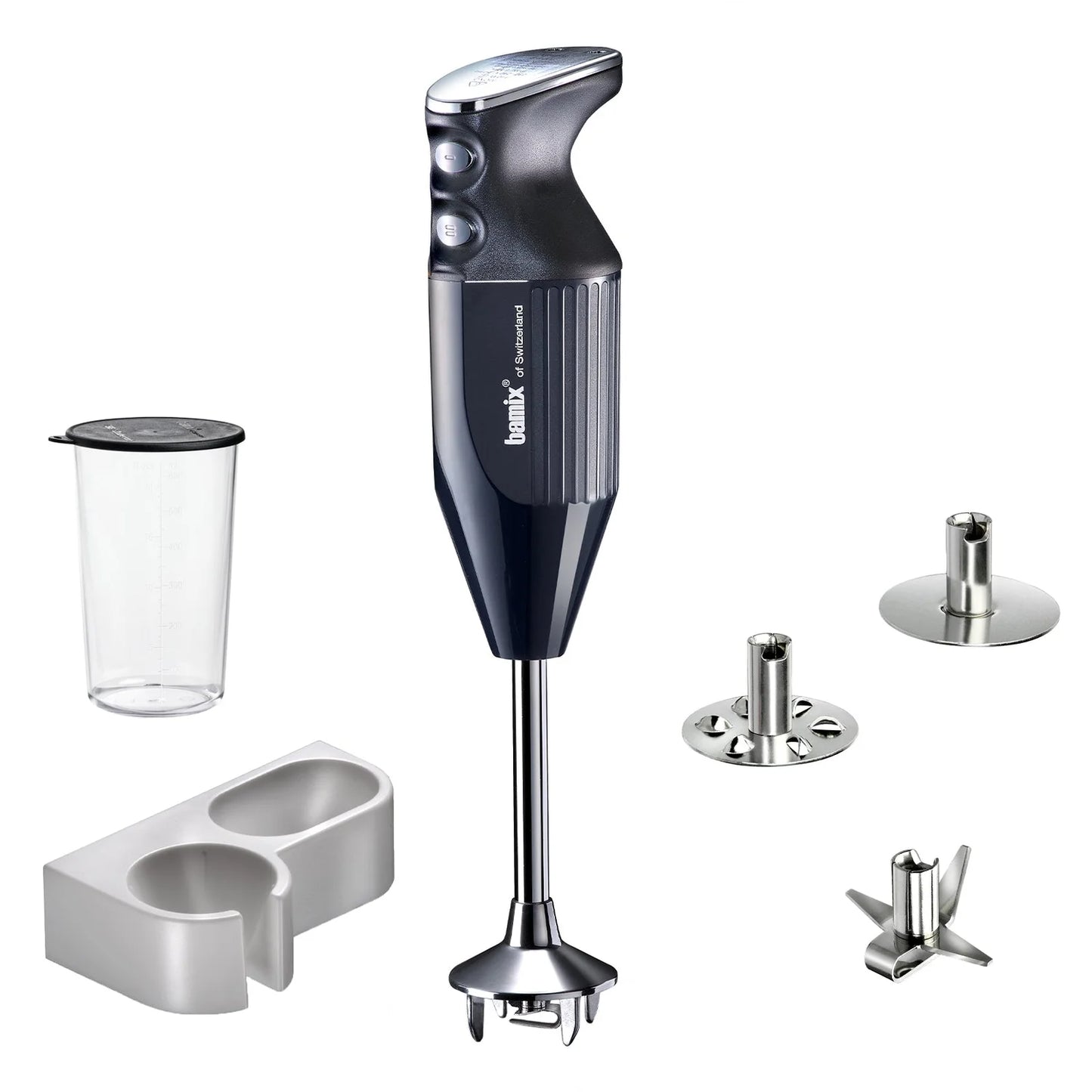Minipimer professionale Bamix Mono Pro 200 Nero 200W asta 19 cm