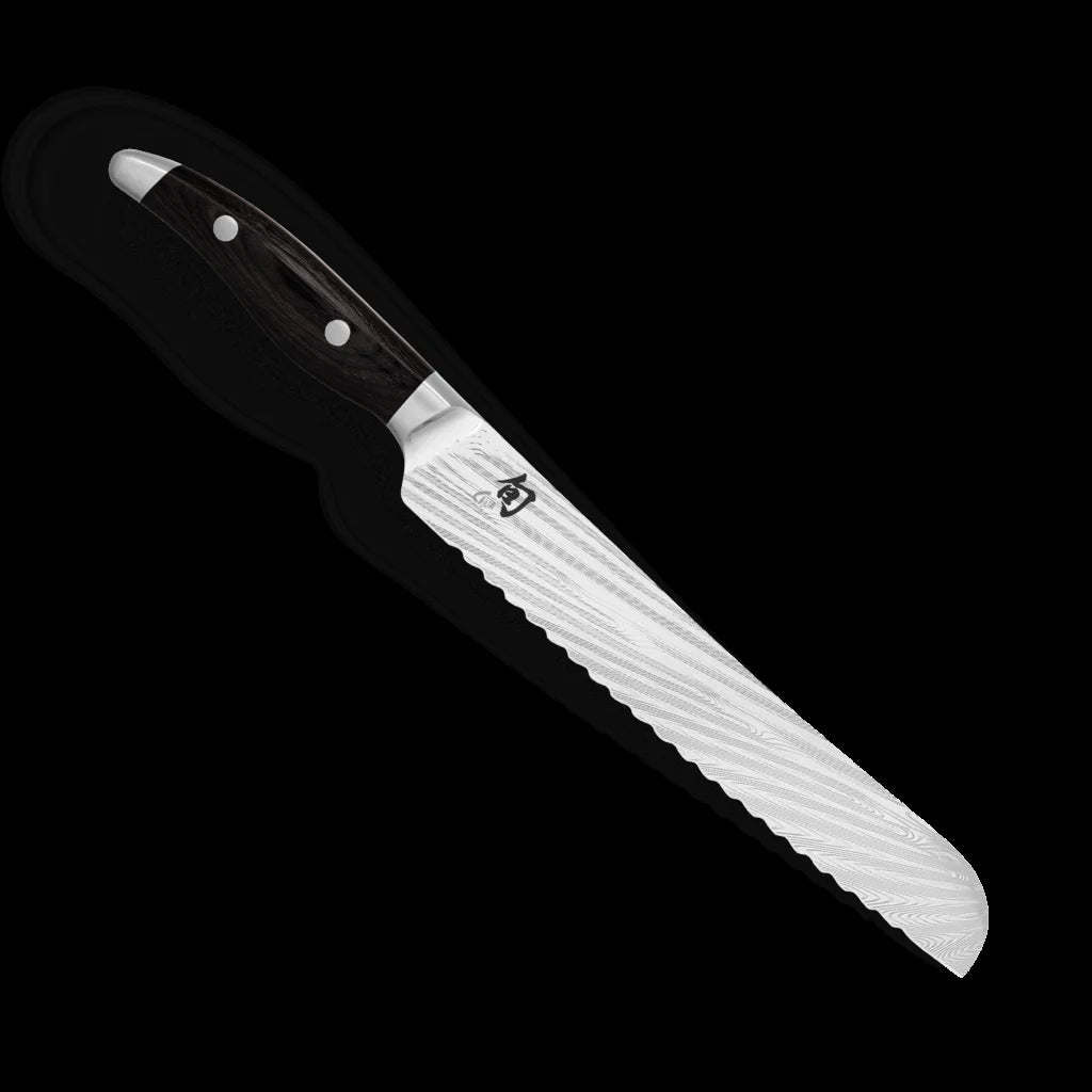 Kai Shun Nagare Black Coltello damascato da pane cm 23 NDC-0705S