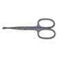 Robur forbice per peli naso orecchie retta 4" (cm10,6) acciaio inox di alta qualità 71/4