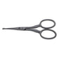 Robur forbice per peli naso orecchie retta 4" (cm10,6) acciaio inox di alta qualità 71/4