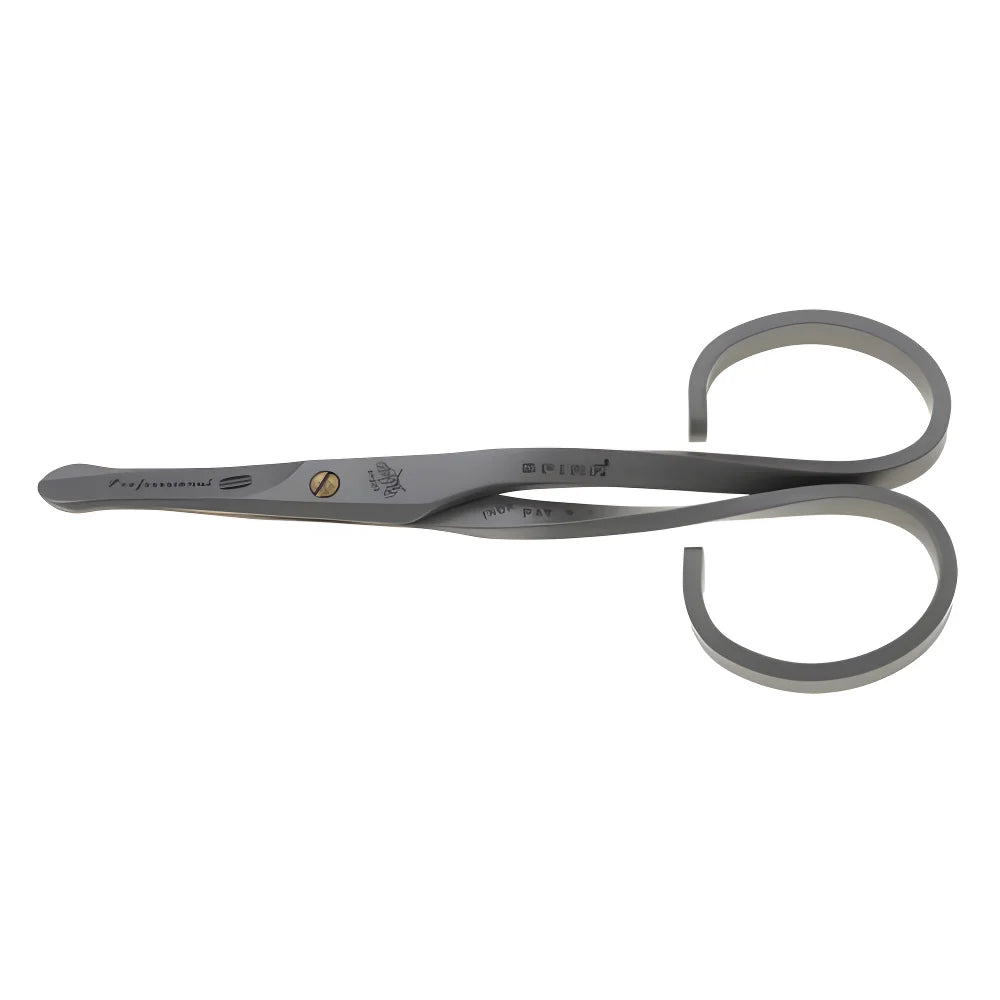 Robur forbice per peli naso orecchie retta 4" (cm10,6) acciaio inox di alta qualità 71/4