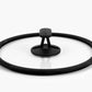 Kookvision Coperchio invetro con bordo in silicone Nesto cm Ø22
