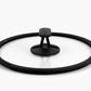Kookvision Coperchio in vetro con bordo in silicone Nesto cm Ø24