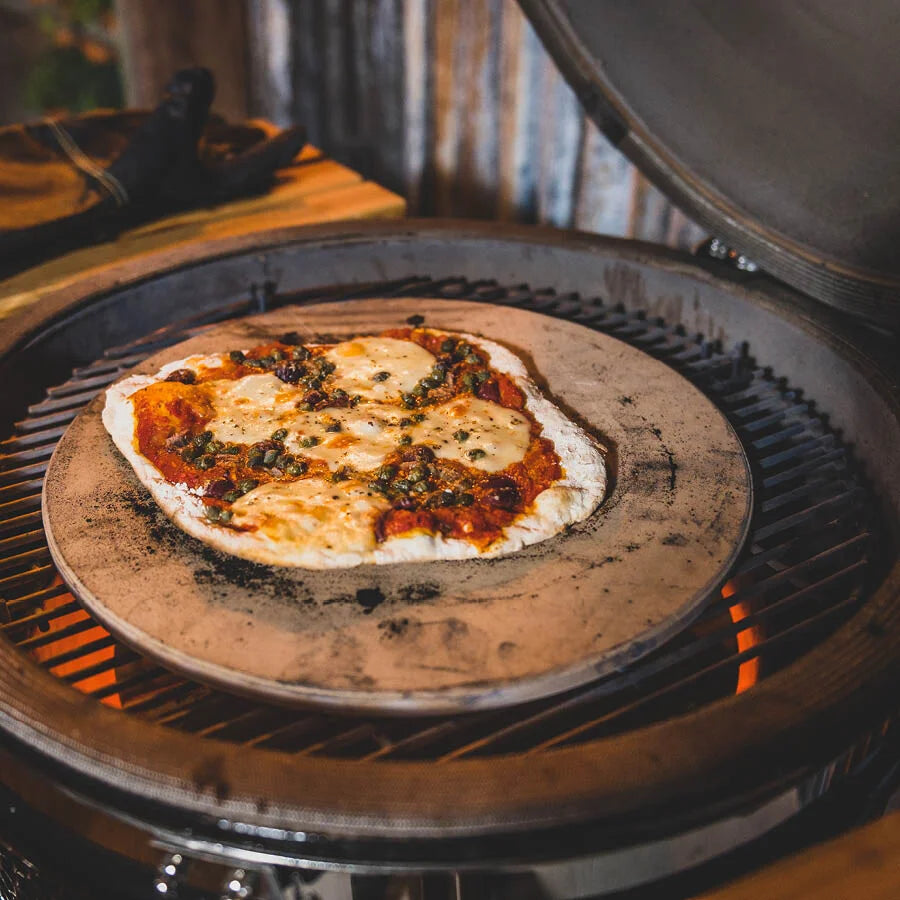 Yakiniku Pietra refrattaria pizza per Kamado Mini cm Ø23x1