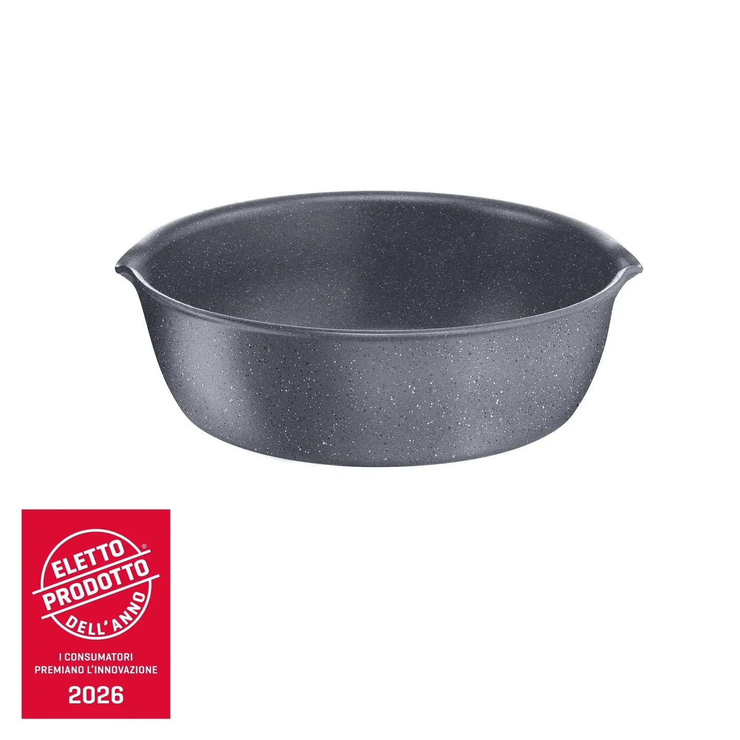 Lagostina Ingenio Mineralis Green Set 3 Pz | Antiaderente Salvaspazio, Manico Rimovibile, Induzione