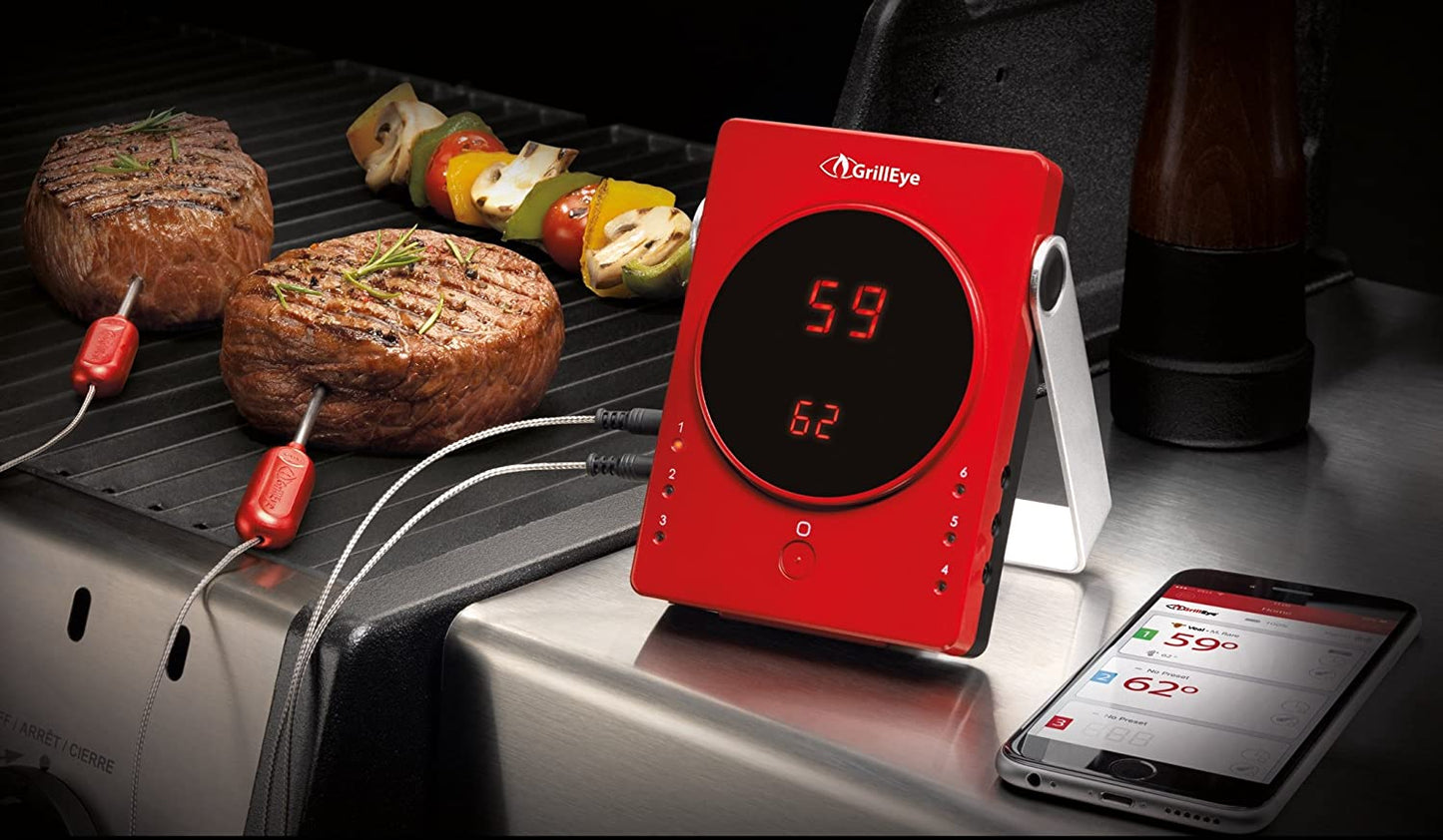 GrillEye termometro smart da cucina bluetooth fino a sei sonde da -40 C a 300 C