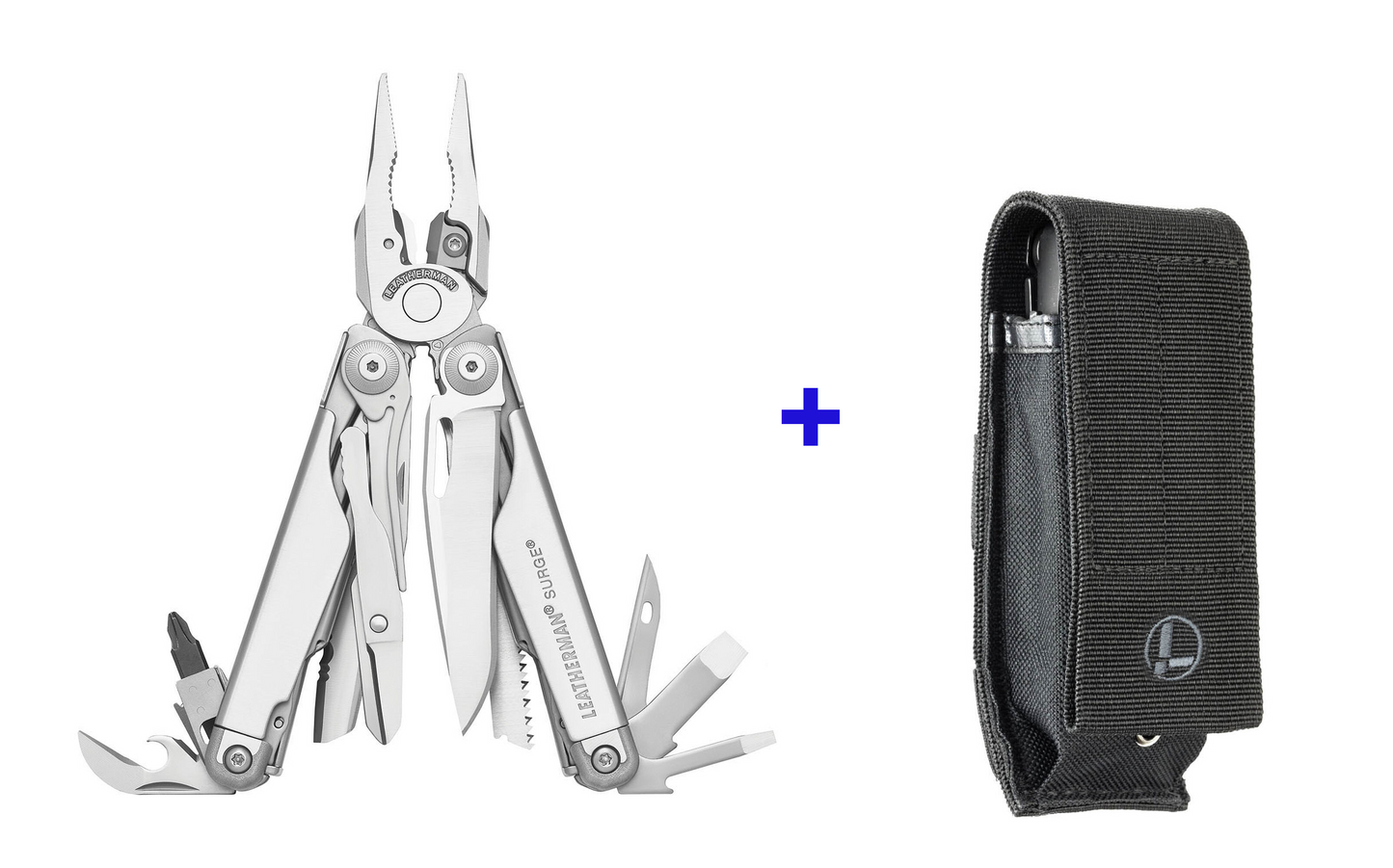 LEATHERMAN Surge Multiuso Professionale - 21 Funzioni Con Fodero, Ideale Per Campeggio E Fai Da Te - Foto 9