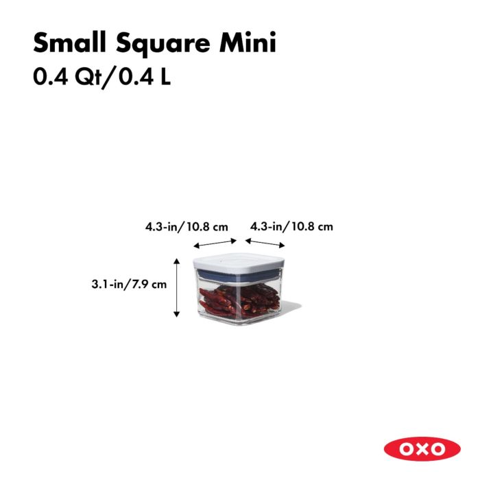 Pop OXO contenitore per dispesa apribile con una mano 0,4 L – Rigotti  Arrotino
