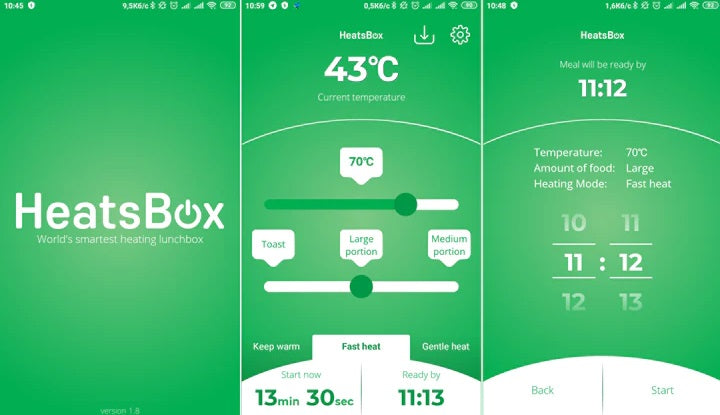 HeatsBox STYLE Scaldavivande e cuoci vivande intelligente + con App