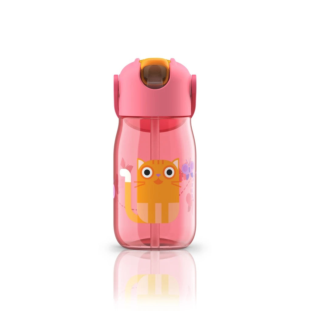 Zoku borraccia bottiglia rosa per bambini con boccaglio 201 PK