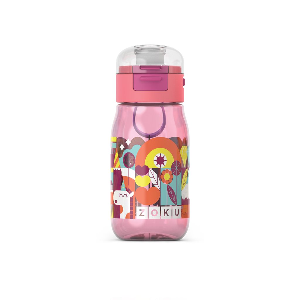 Borraccia Termica Me Contro Te 450ml - Alluminio Rosa Per Bambini Con Tappo Antigoccia - Foto 11