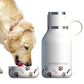 Asobu bottiglia termica con ciotola per cani bianca AISDB1-BCO