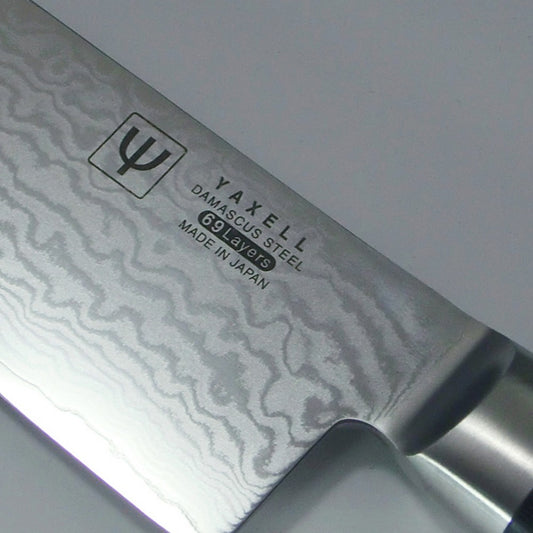 Yaxell Ran coltello da bistecca lama liscia 11,3 cm damascato 36013