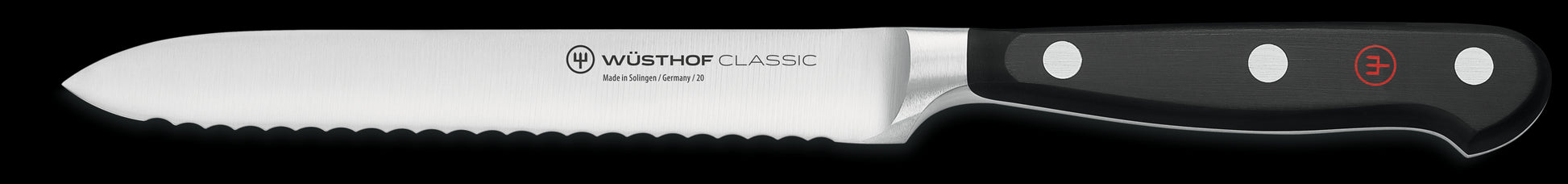 Wusthof Classic coltello universale lama seghettata 14 cm. 4110
