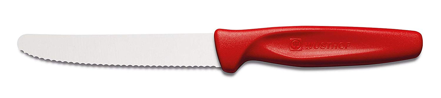 Wusthof coltello seghettato da tavaola e pizza rosso 10 cm 3003r
