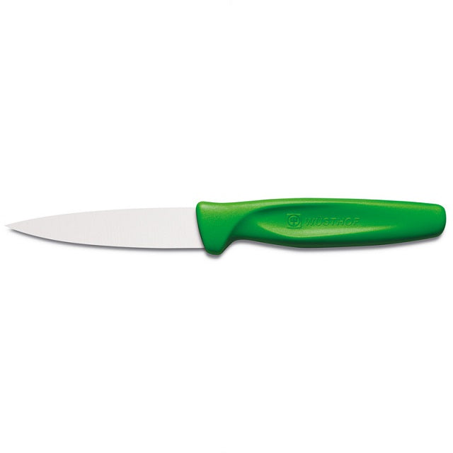 Wusthof coltello spelucchino lama retta 8 cm. verde 3043g