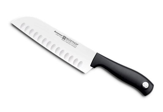Wusthof coltello cuoco Santoku alveolato 17 cm. Silverpoint 4184
