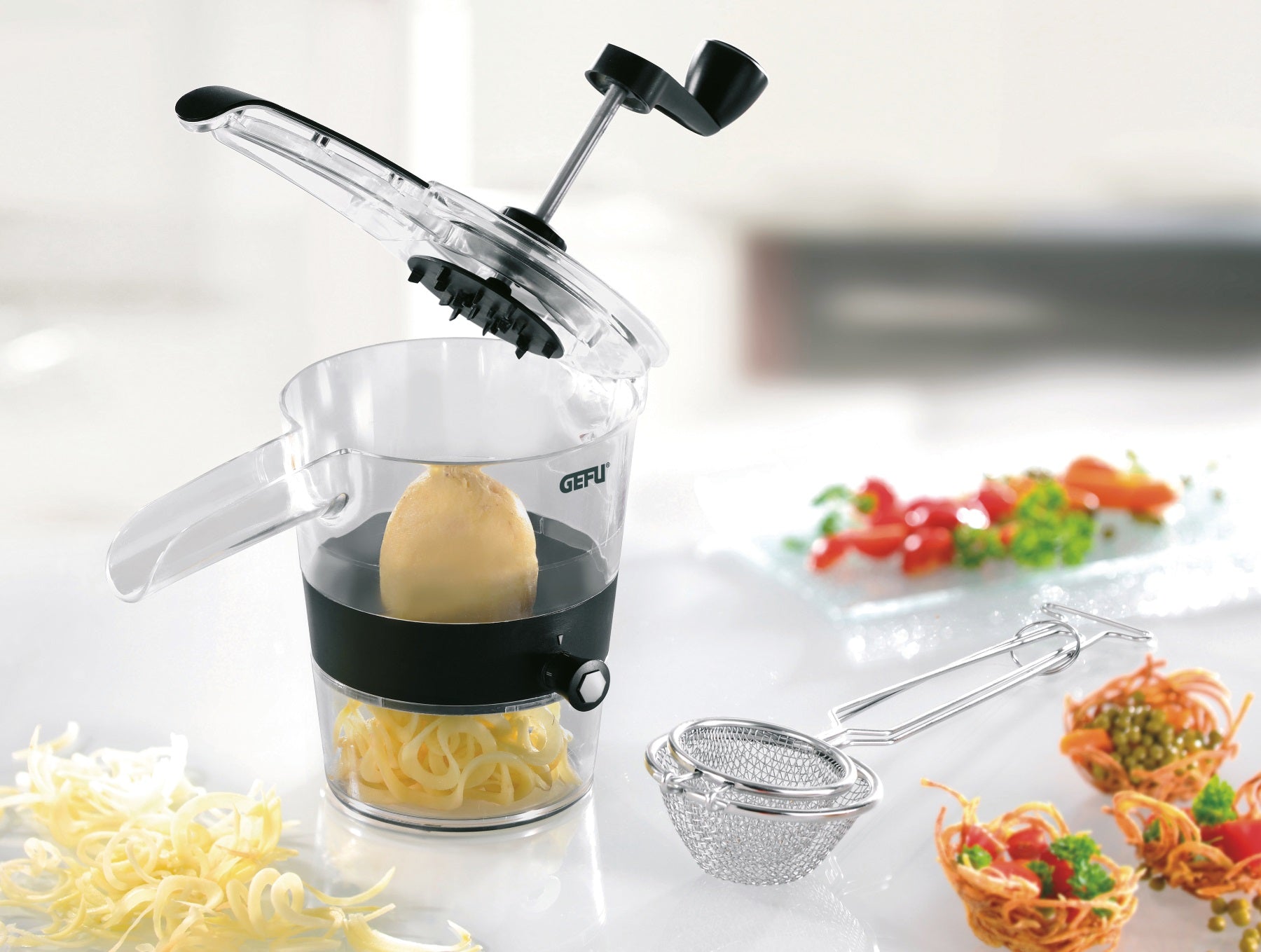 Gefu 12410 Apribottiglie Multifunzione In Acciaio Inox – Aprilattine E Aprivasetti Fino A 63 Mm