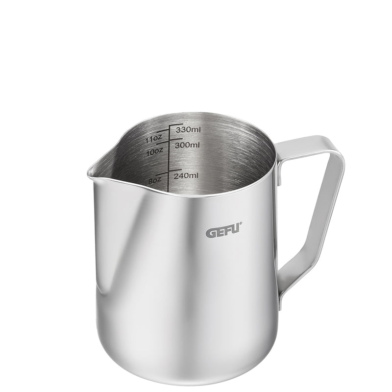 Gefu Bricco per latte BARISTA in acciaio inox 350 ml aiuta per una schiuma perfetta 33710