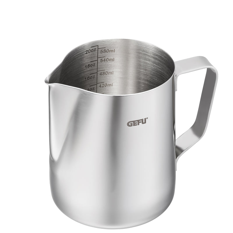 Gefu Bricco per latte BARISTA in acciaio inox 600 ml aiuta per una schiuma Perfetta 33720