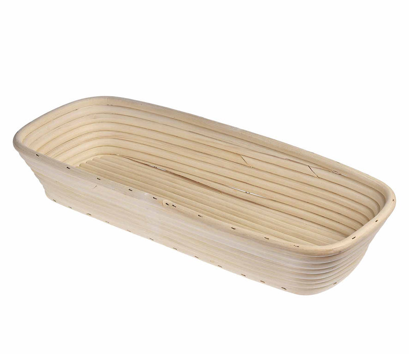 Kuchenprofi Cesto rettangolare per lievitazione 40x15x6 cm
