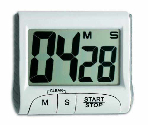 TFA timer elettronico con cronometro funzione memoria 38.2021.02