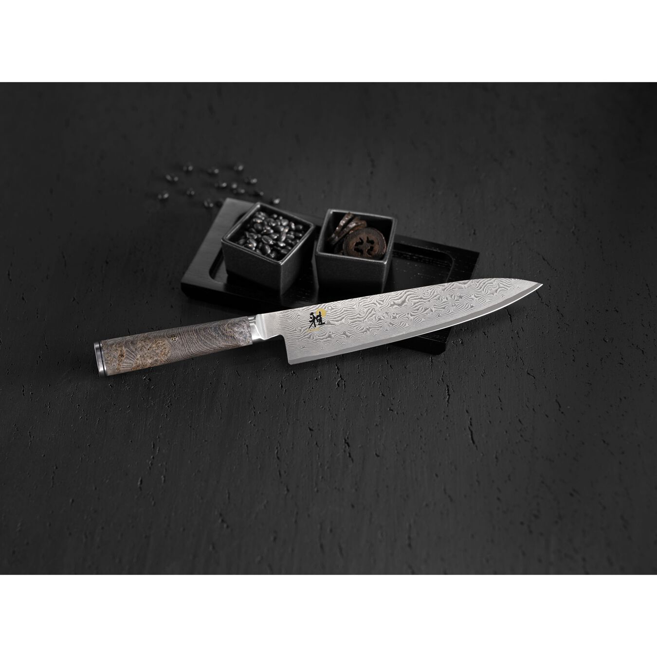 Miyabi coltello chef 5000 MCD 67 Gyutoh 133 strati damascato 20 cm marrone