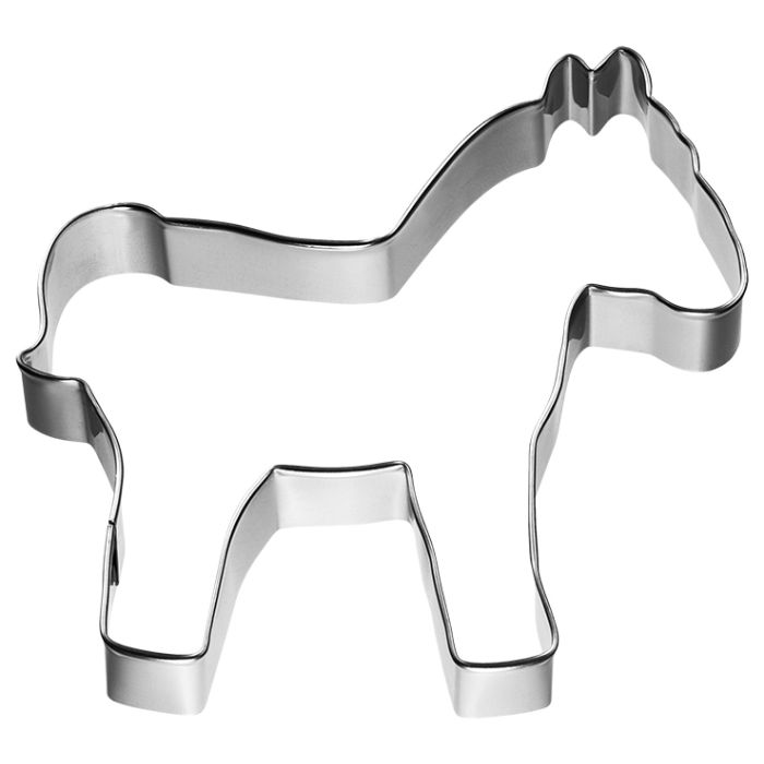 Stampino tagliapasta a forma di cavallo cm 9,5x7 123496