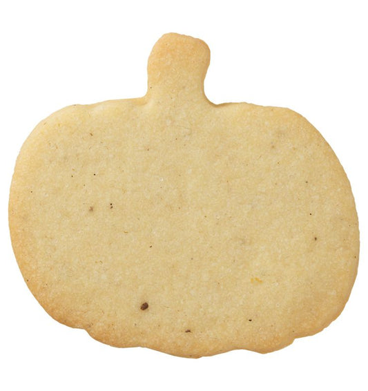 Stampino taglia biscotto inox a forma di zucca Halloween cm.6,5