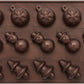 Stampo per cioccolatini praline per natale in silicone 5521045
