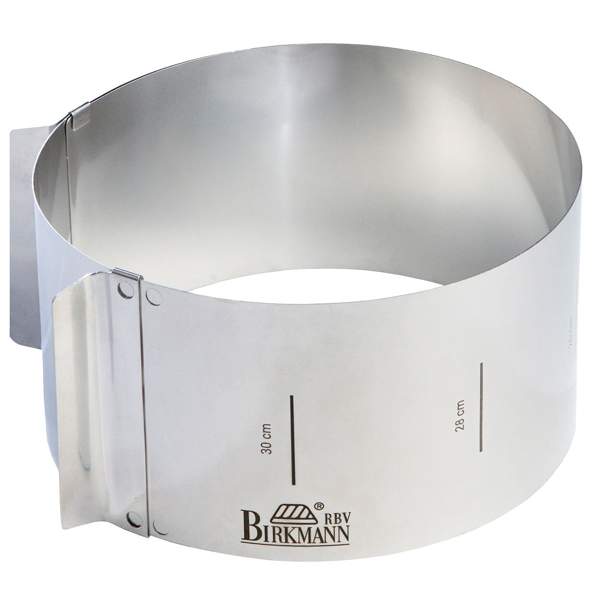 Birkmann anello regolabile per torte semifreddi 18-30 cm 429314