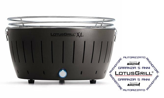 Lotus Grill XL Barbecue Portatile 2019 Nero alimentazione USB