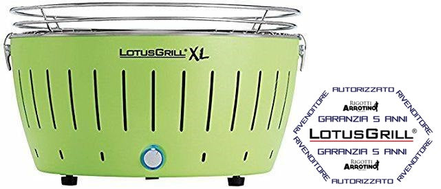Lotus Grill XL Barbecue Portatile 2019 Verde alimentazione USB