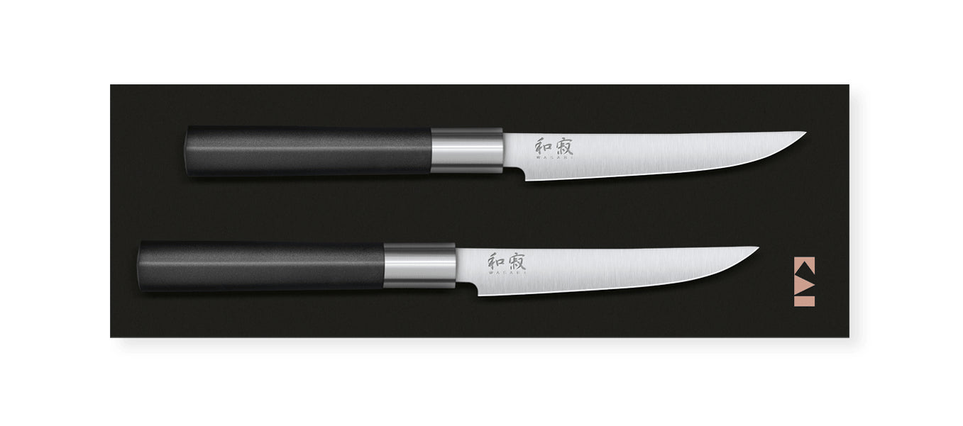 Kai Wasabi Set di due coltelli da bistecca 67S-400