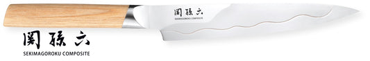 Kai Seki Magoroku Composite coltello utility lama 15 cm MGC-0401