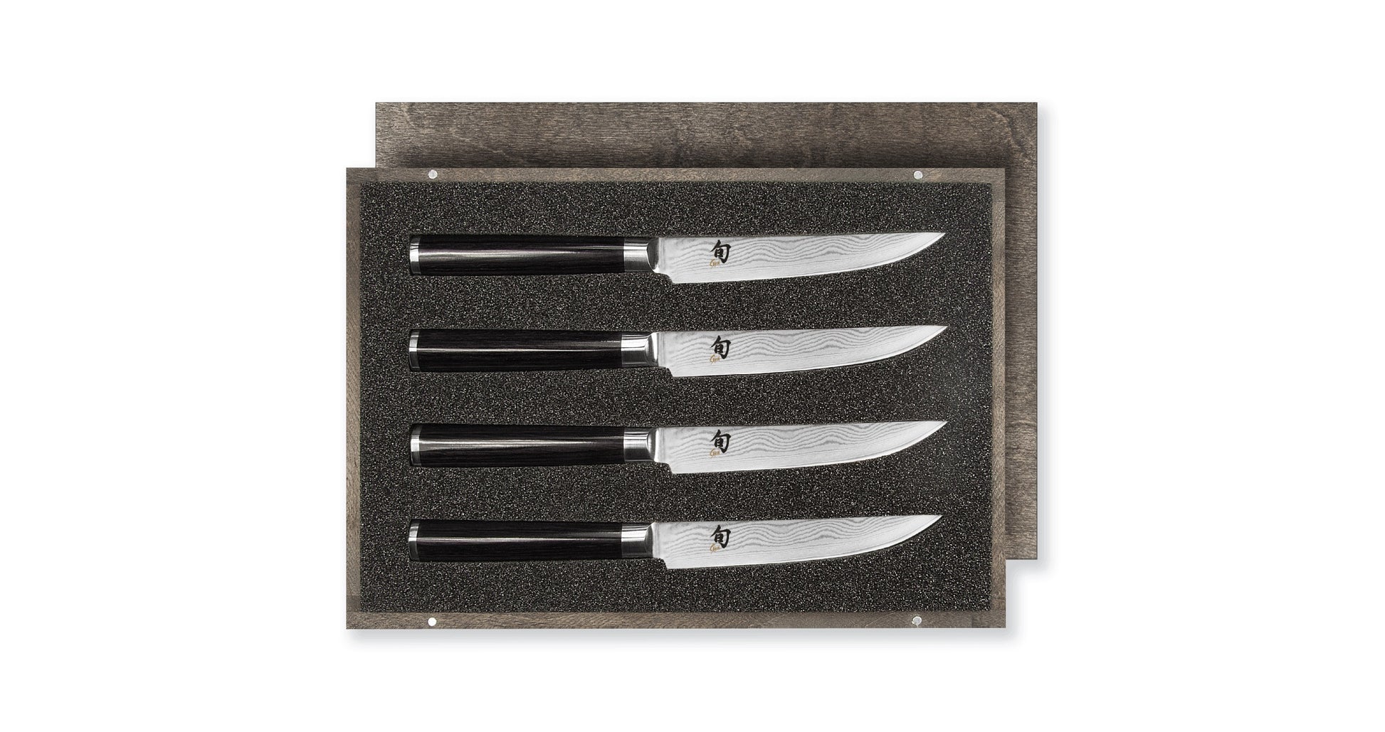 Kai Shun set di 4 coltelli da bistecca Damascati DMS-400