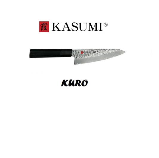 Kasumi Coltello Utility Kuro damasco martellato 14 cm K32014