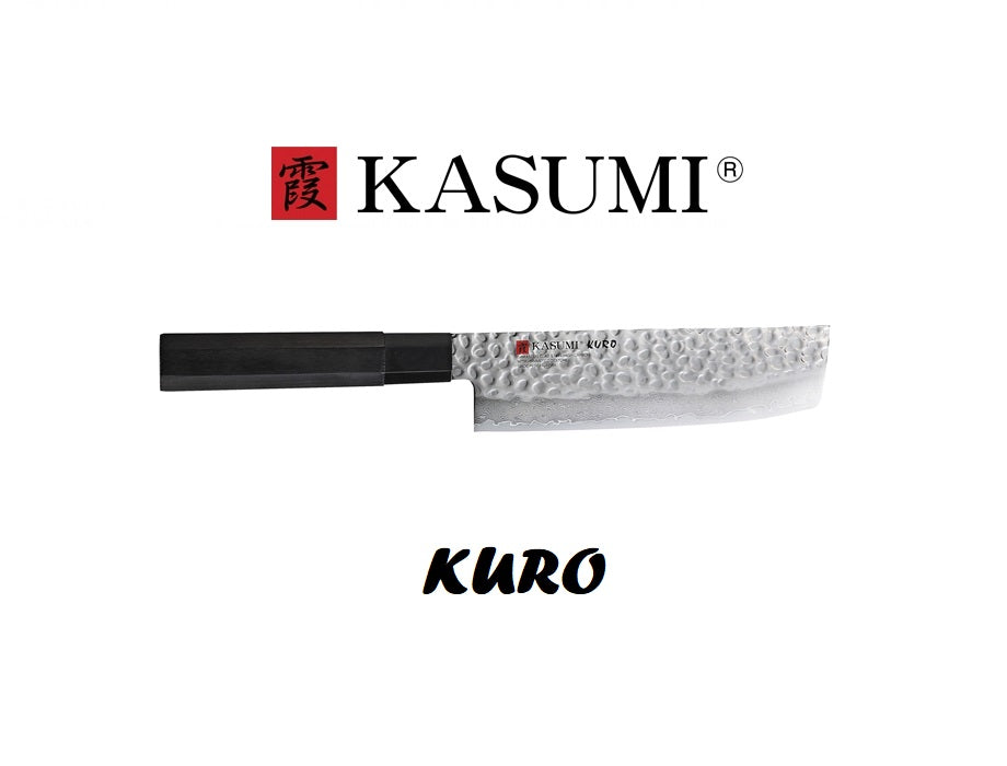 Kasumi Coltello Nakiri serie Kuro damascato k-36017
