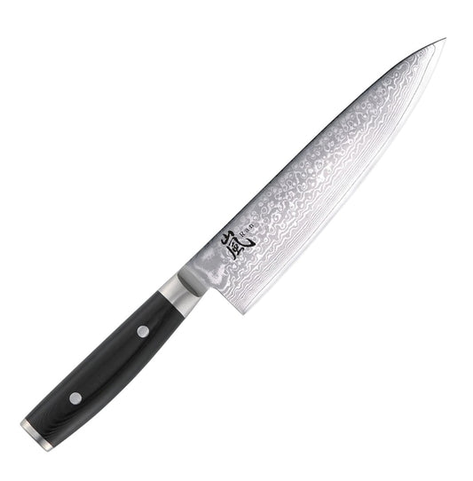 Yaxell Ran coltello Cuoco lama 200mm damascato 69 strati 36000