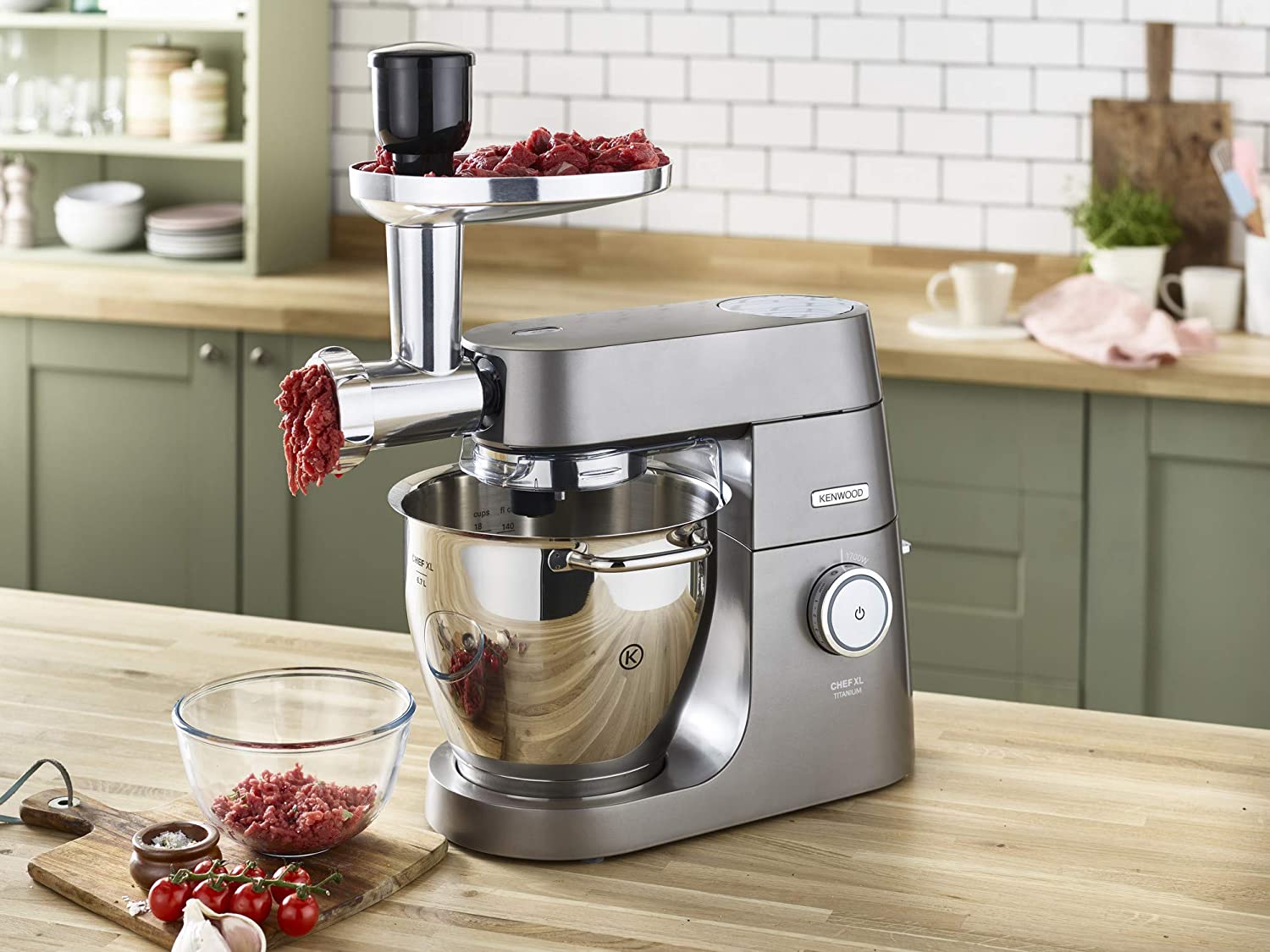 Accessorio Tritacarne Melchioni Per Impastatrice Suprema In Acciaio Inox: Perfetto Per Preparare Carne Macinata, Salsicce E Ripieni Fatti In Casa!