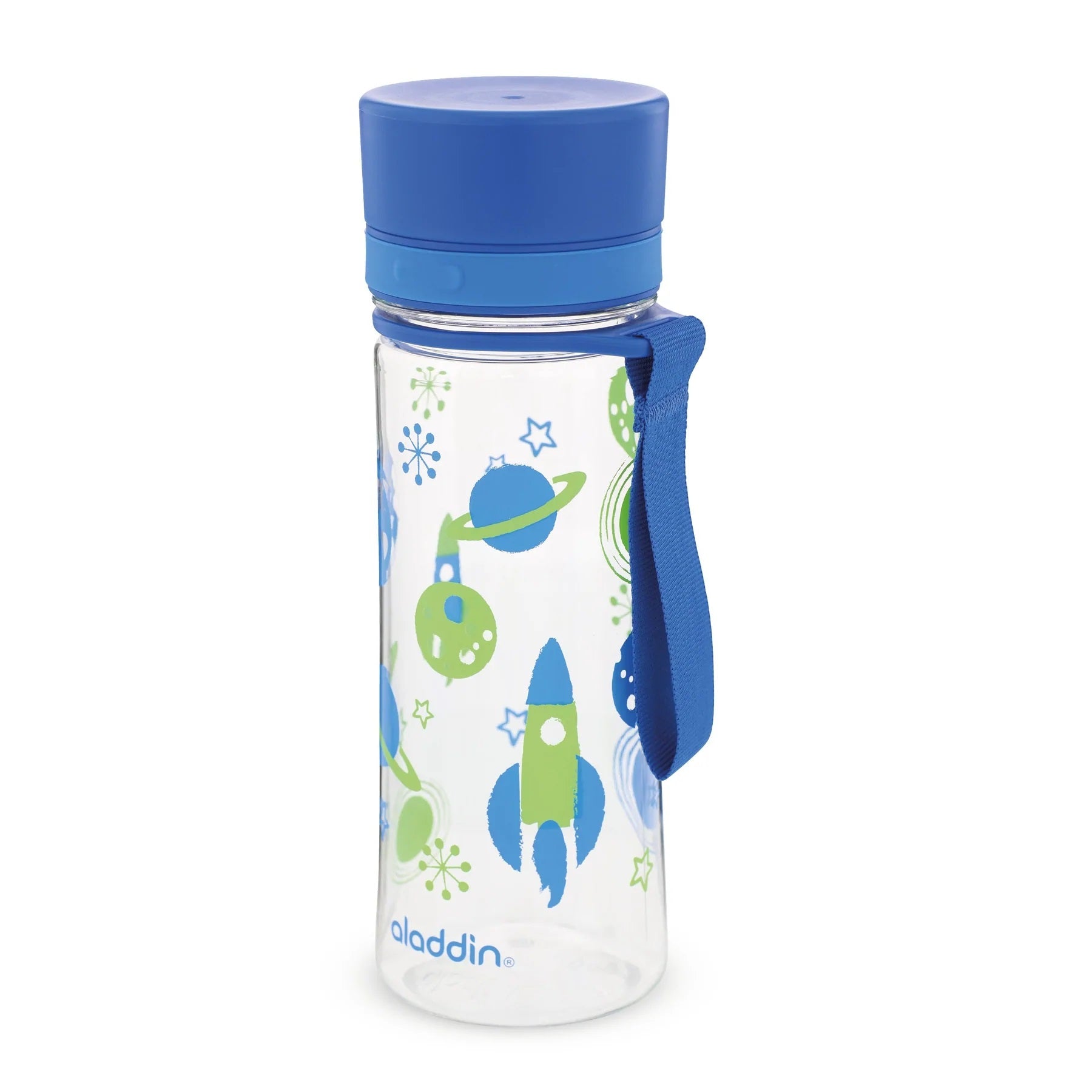 Aladdin La mia prima bottiglia d'acqua Aveo 350 ml Blu Graphics