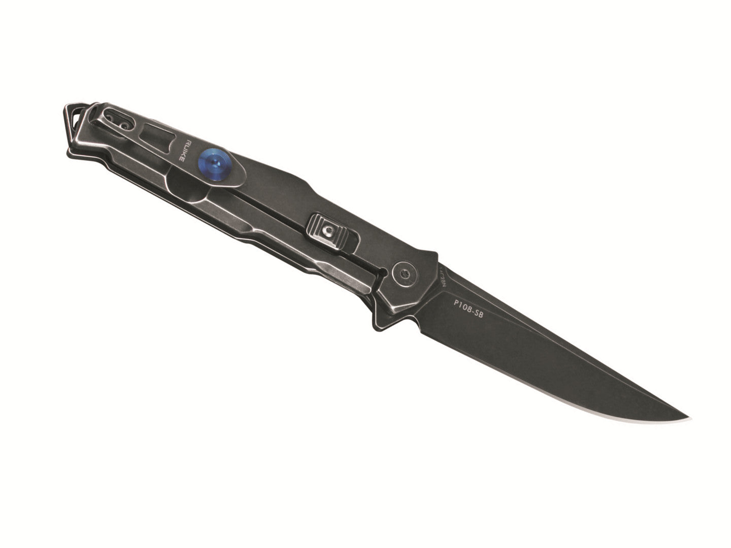 Coltello sermanico Ruike "P108-SB" colore nero ossidato