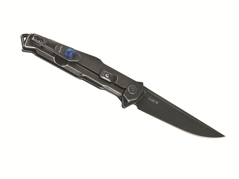 Coltello sermanico Ruike "P108-SB" colore nero ossidato